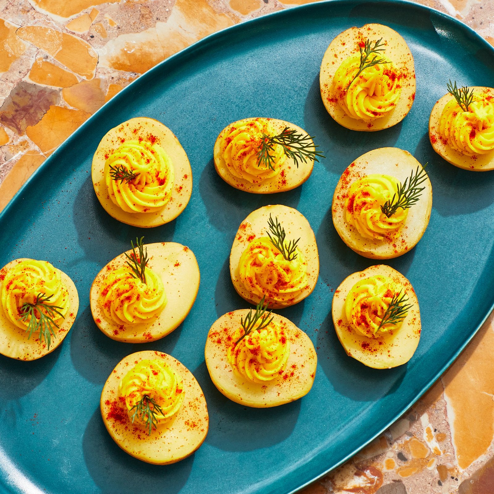 Vegan Deviled “Eggs”