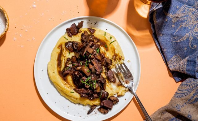 Polenta with Wild Mushroom Ragu