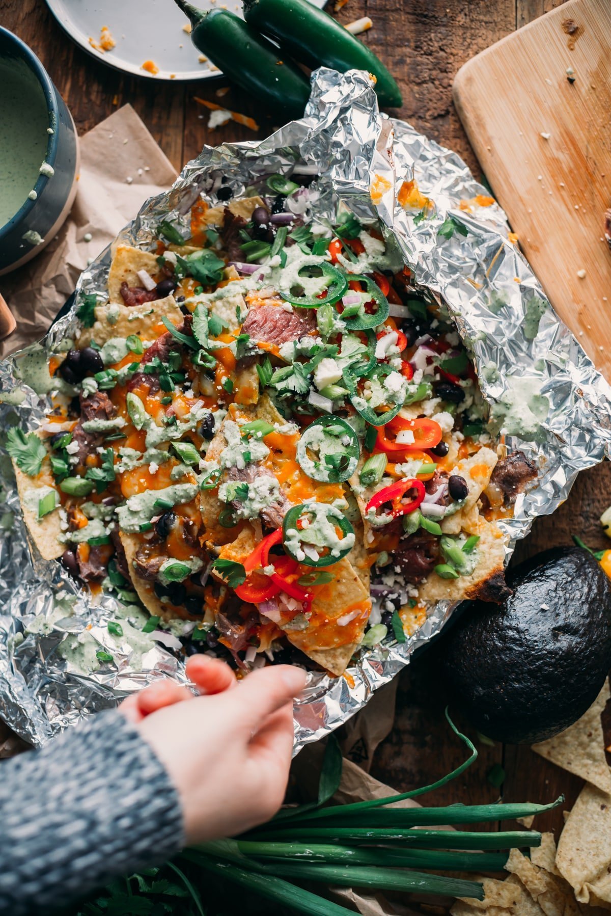 Carne Asada Nachos