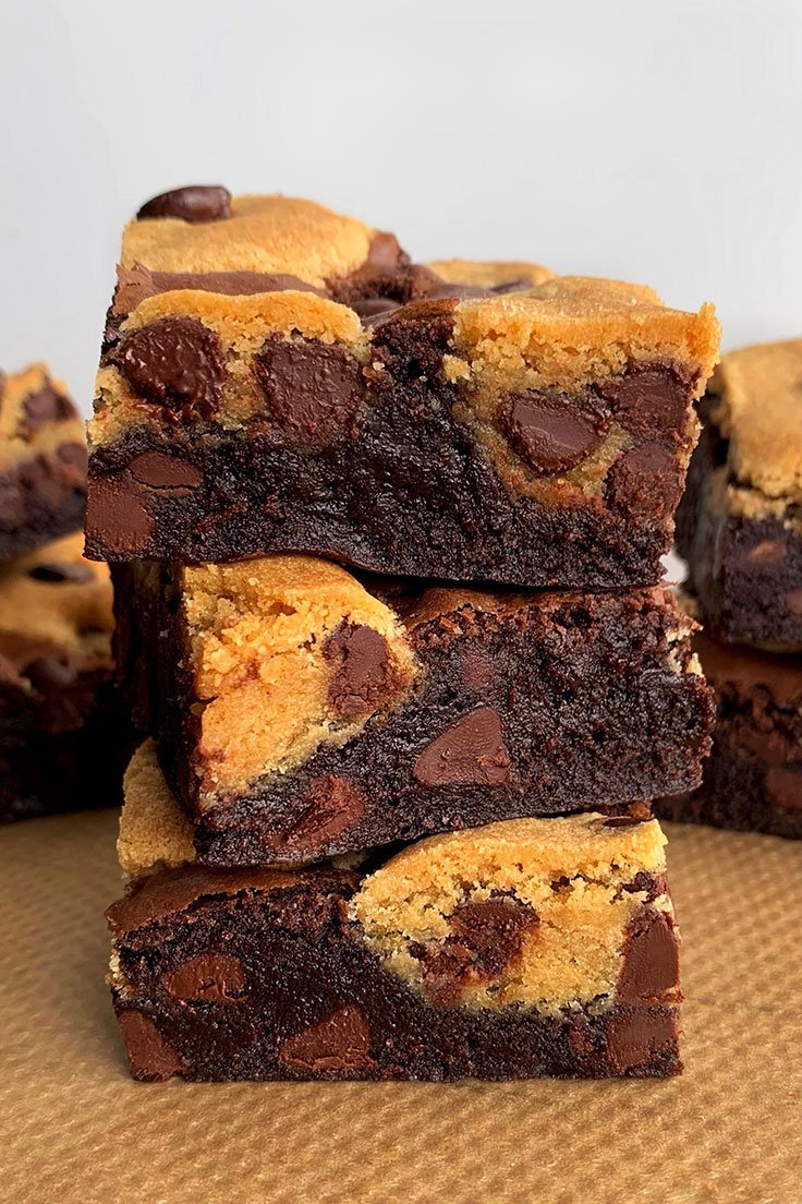 Cookie Dough Brownies