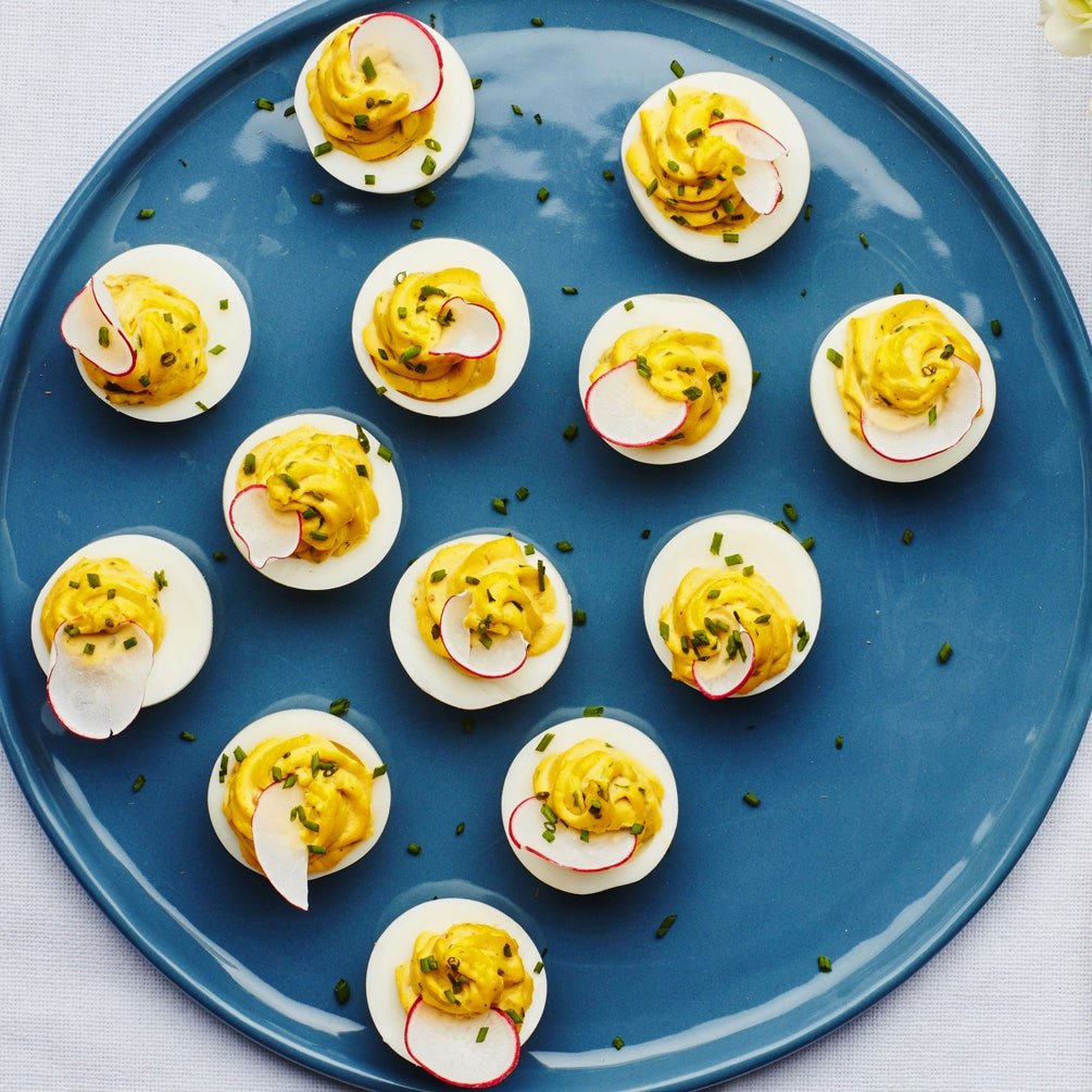 Yuzu Kosho Deviled Eggs