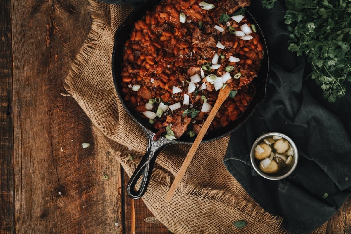 Brisket BBQ Beans