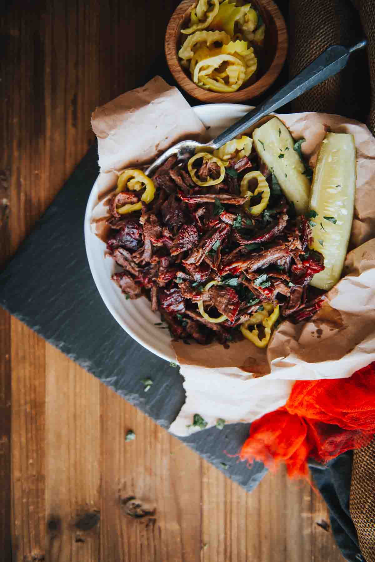 Easy Smoked Chuck Roast