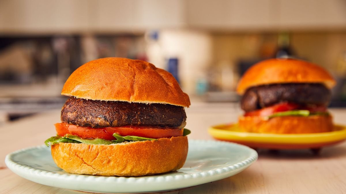 Portobello Mushroom Burger